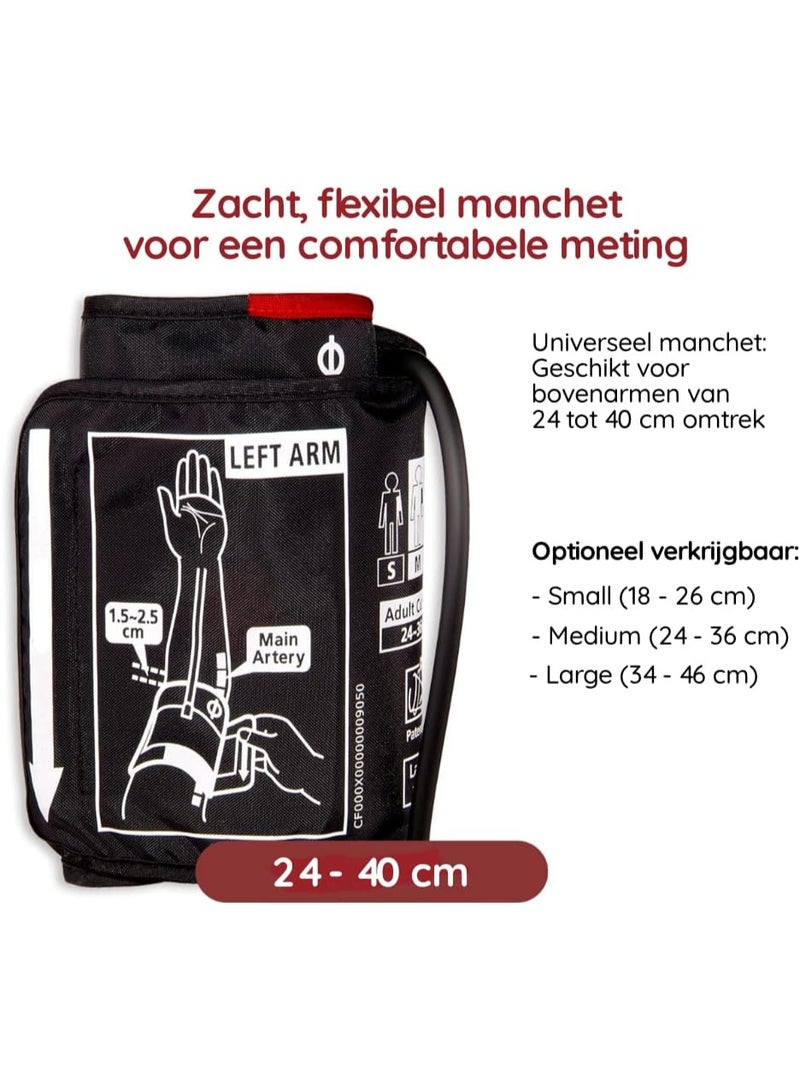 روزماكس جهاز قياس ضغط الدم الأوتوماتيكي Rossmax Z1 من أعلى الذراع - تقنية Real Fuzzy، ذاكرة 90 قراءة، كشف عدم انتظام ضربات القلب وخطر ارتفاع ضغط الدم، يعمل بمنفذ USB-C - أبيض - Image 5